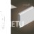 Listwa biała MDF BASIC R10 mini PROMO