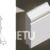 Listwa biała MDF ATENA100