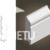 Listwa biała MDF ATENA80