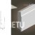 Listwa biała MDF KRYM 80NP