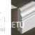 Listwa biała MDF WERSAL 100